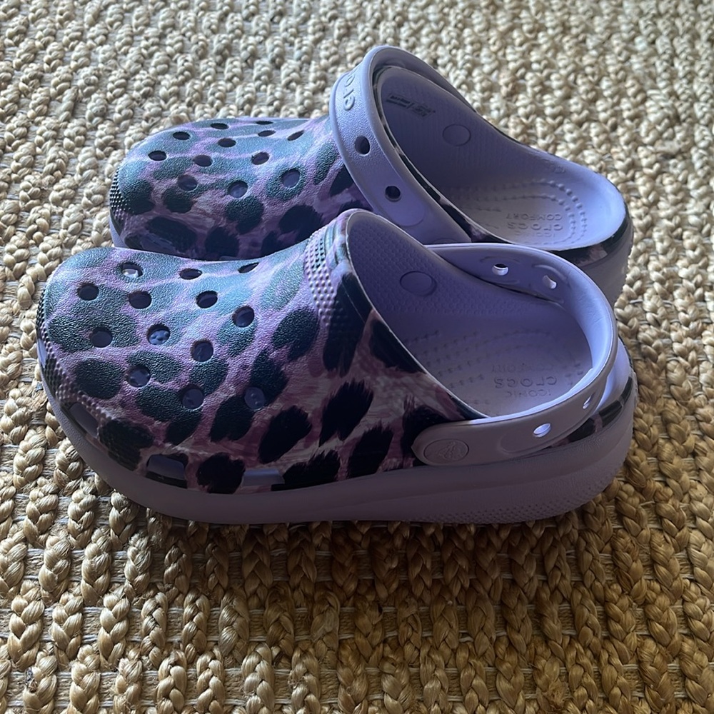 Crocs Girls Platform Clog Size 1